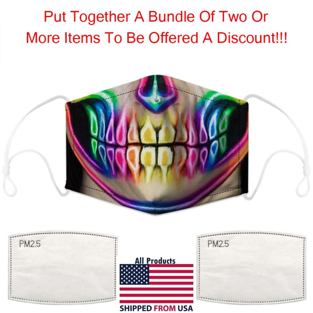 Washable Face Mask #5 - 2 Filters